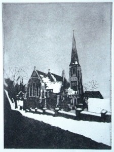 14  Eglise sous la neige